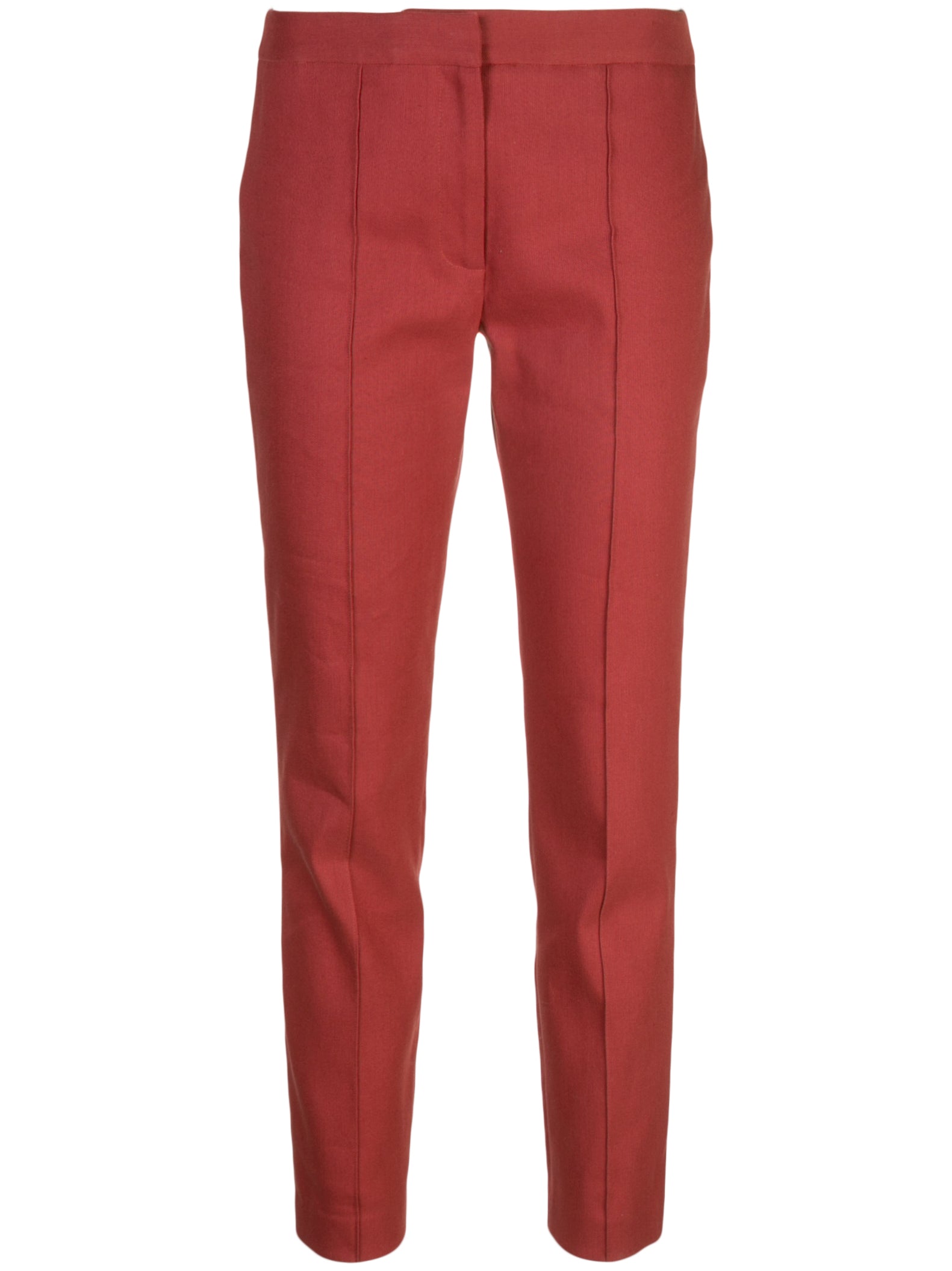 textured cigarette trousers