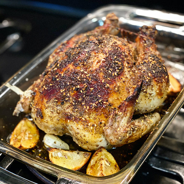 Za'atar Honey Roasted Chicken