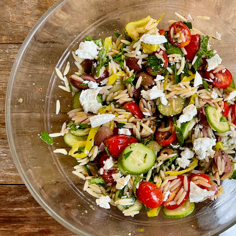 orzo pasta salad