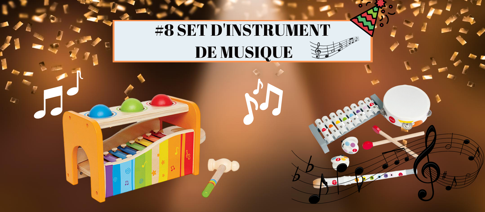 set d'instrument bébé