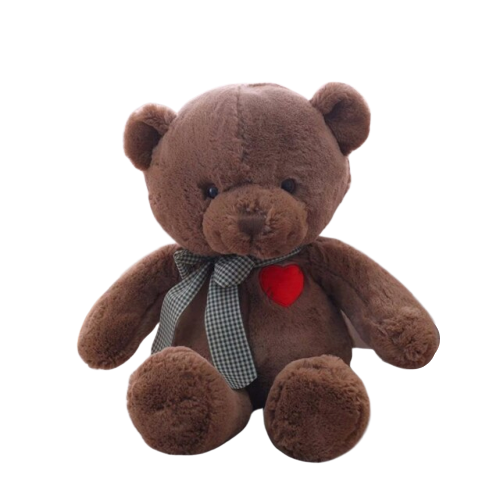 peluche marron