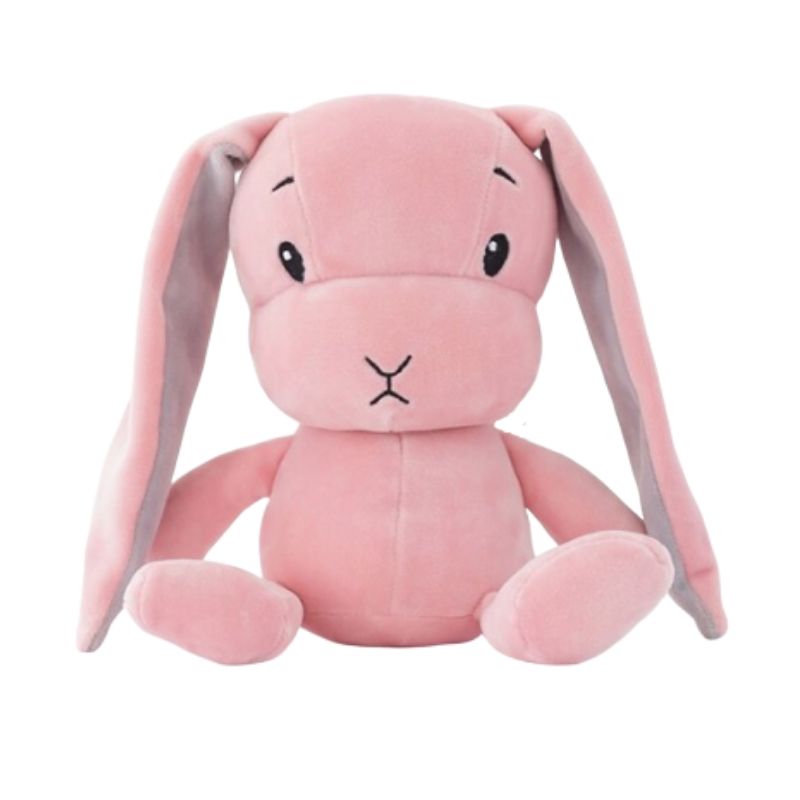 peluche lapin rose