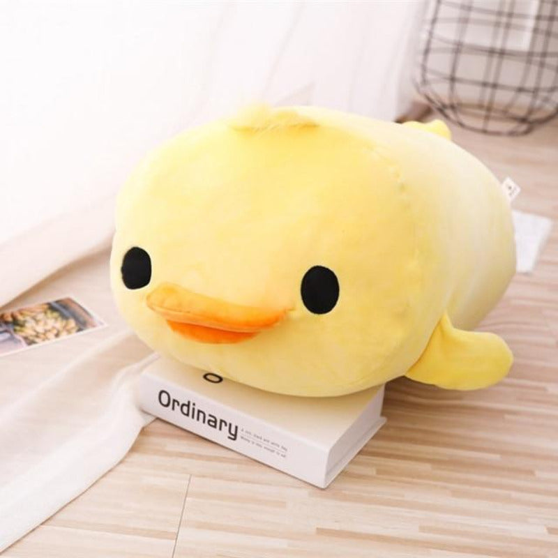 peluche poussin géant