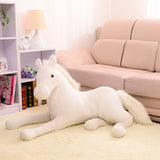 peluche cheval blanc