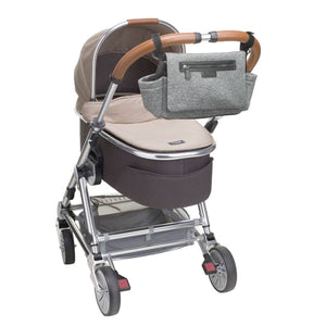 grey pram organiser