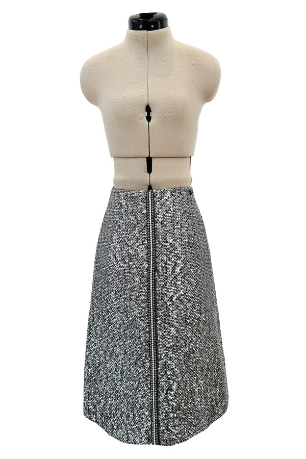 Chanel High Waisted Corset Short Skirt