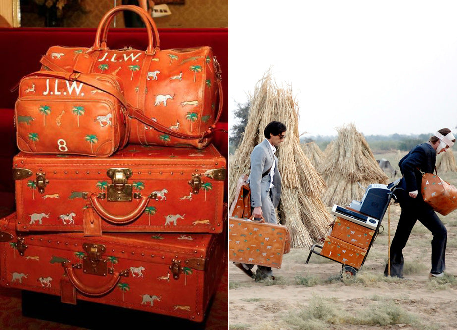 Wes Anderson's The Darjeeling Limited. Luggage by Marc Jacobs for