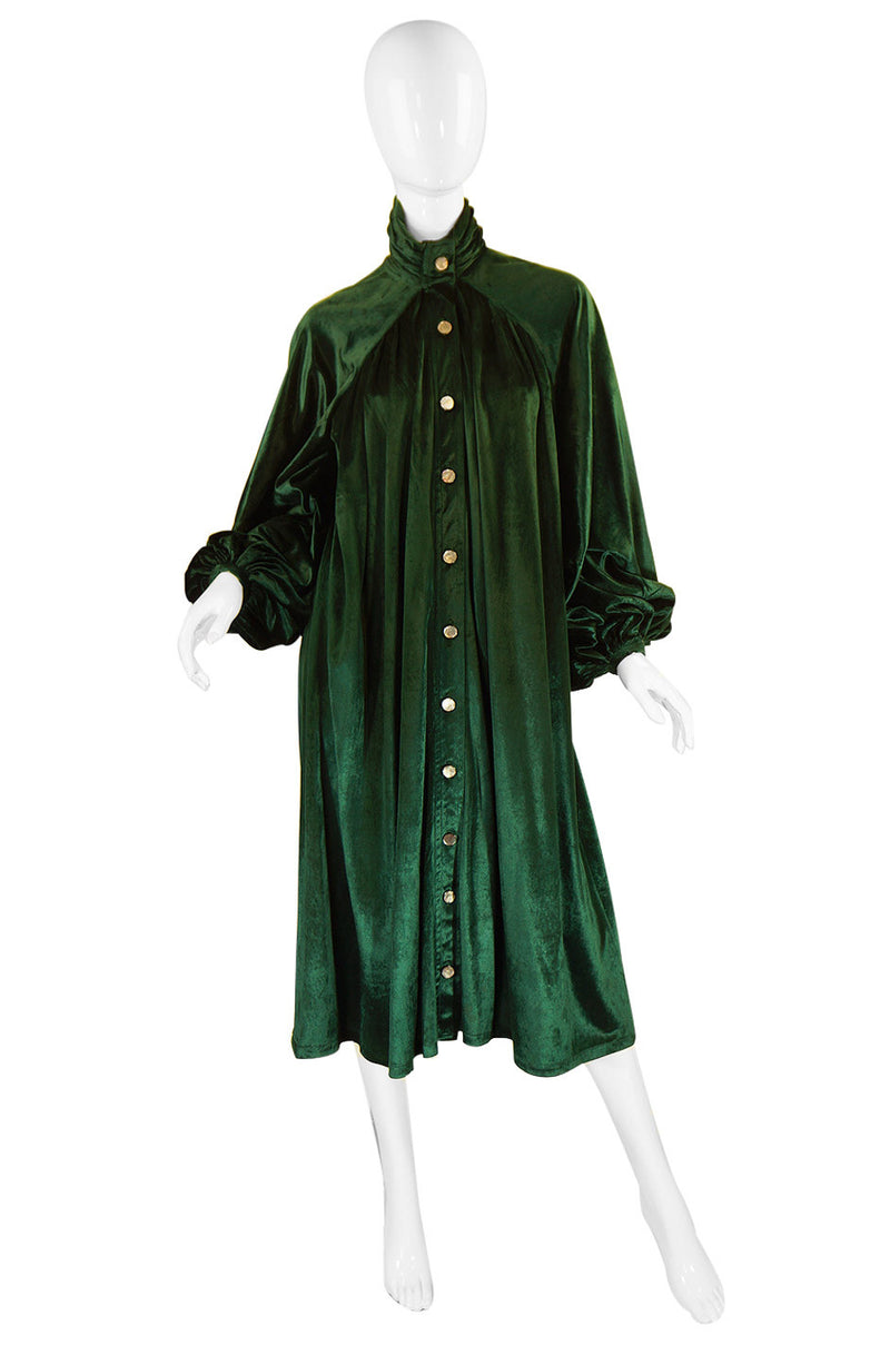 1970s Jean Varon Green Dress or Coat – Shrimpton Couture