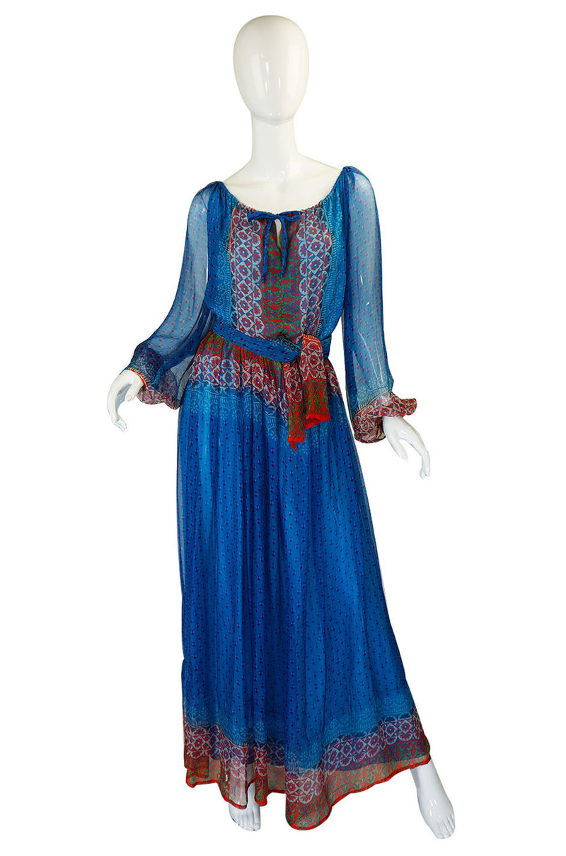 Rare 1970s Bellville Sassoon Silk Dress – Shrimpton Couture