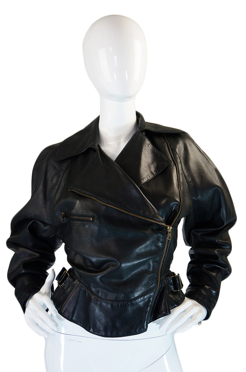 F/W 1990s Alaia Biker Jacket Size 38 – Shrimpton Couture