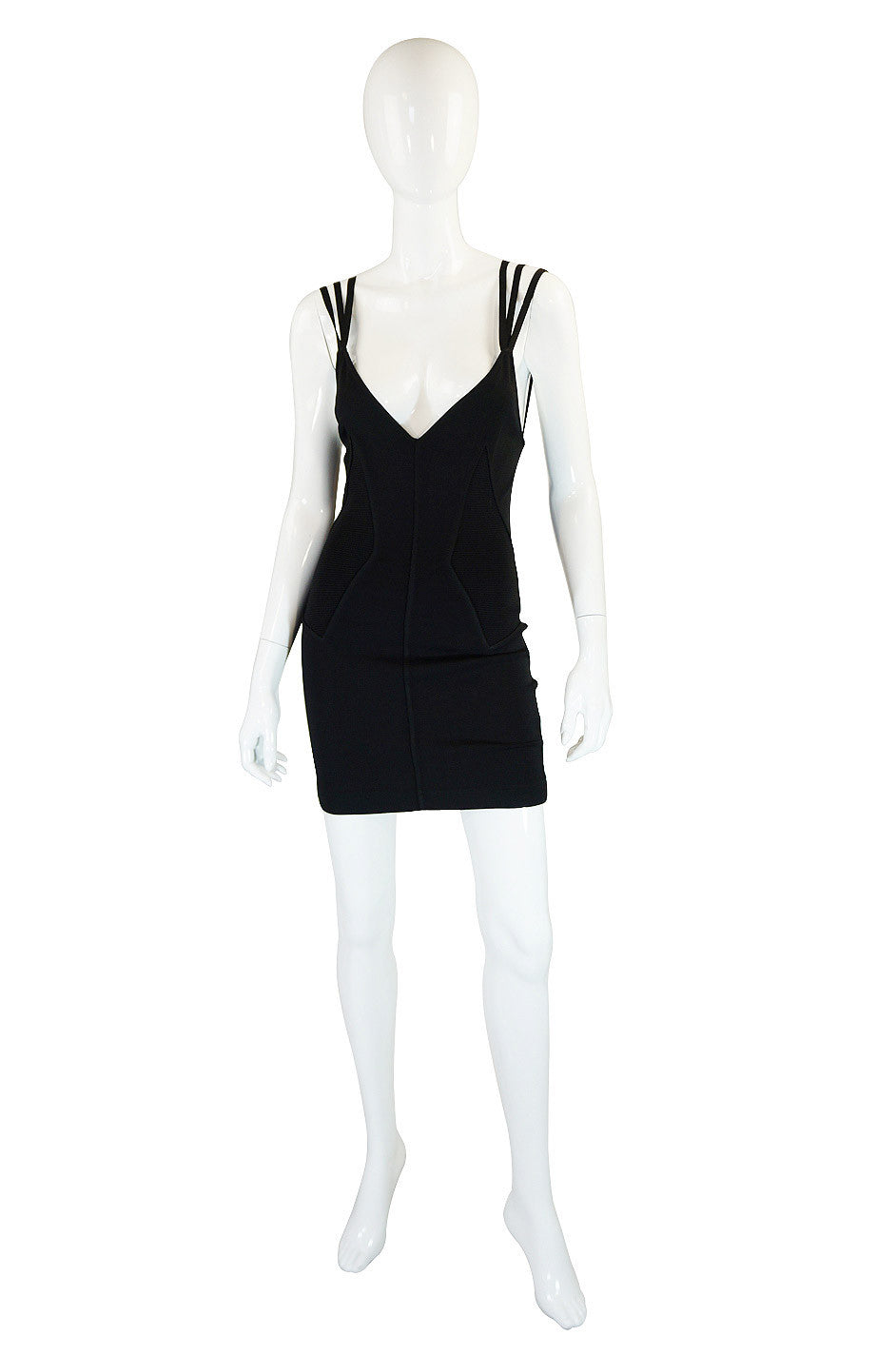 1980s Alaia Multi Strap Corset Dress – Shrimpton Couture