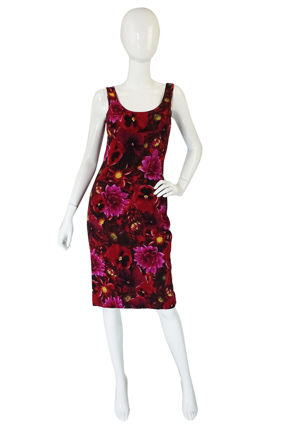 1990s Dolce & Gabbana Floral Dress – Shrimpton Couture