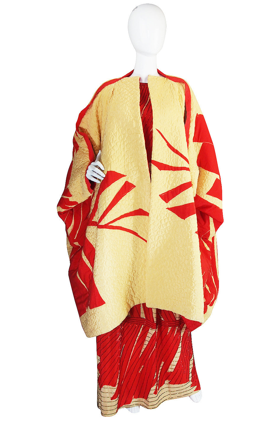 c.1980 Spectacular Michaele Vollbracht Bead Dress & Coat – Shrimpton ...