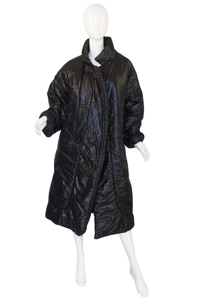 Rare Early 1980s Norma Kamali Sleeping Bag Coat | shrimptoncouture.com