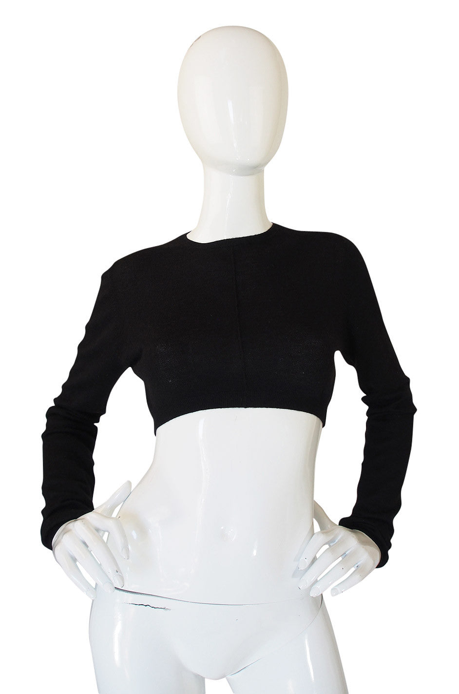 Recent Prada Cashmere Crop Top Sweater – Shrimpton Couture