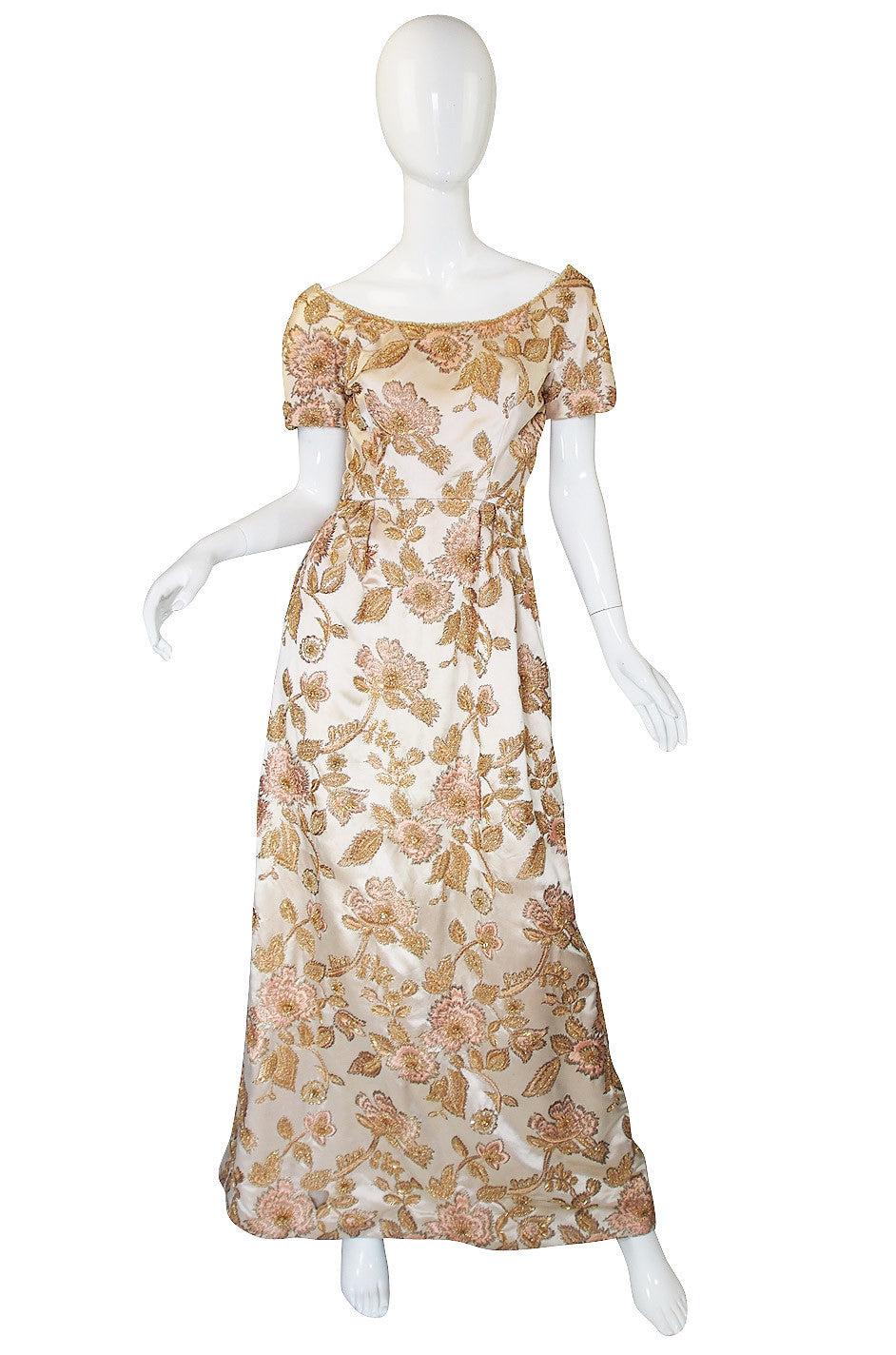 1960s Jean Louis Bead & Embroidery Silk Gown – Shrimpton Couture