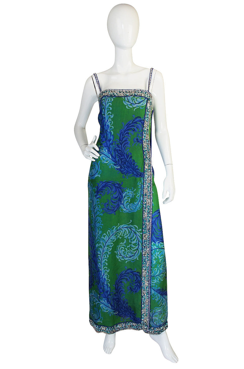 Rare 1960s Emilio Pucci Couture Beaded Jumpsuit – Shrimpton Couture