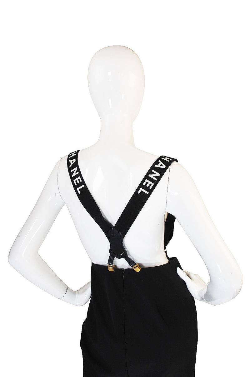 Early 2000s Iconic Vintage Chanel Suspenders – Shrimpton Couture