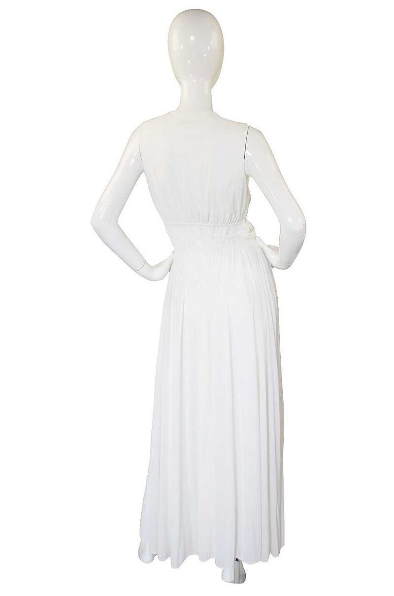 1970s White John Kloss Goddess Gown – Shrimpton Couture