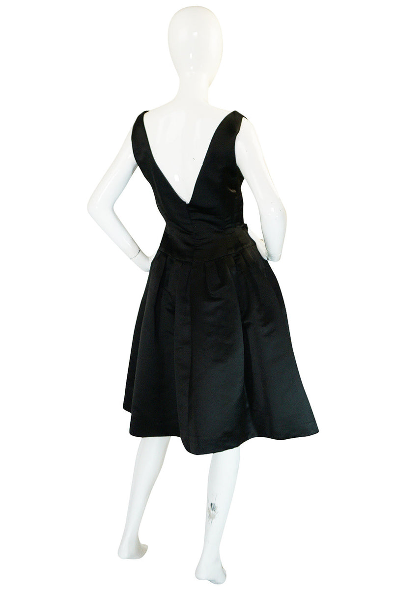 1950s Stunning Demi-Couture Level Helga Silk Satin Dress – Shrimpton ...