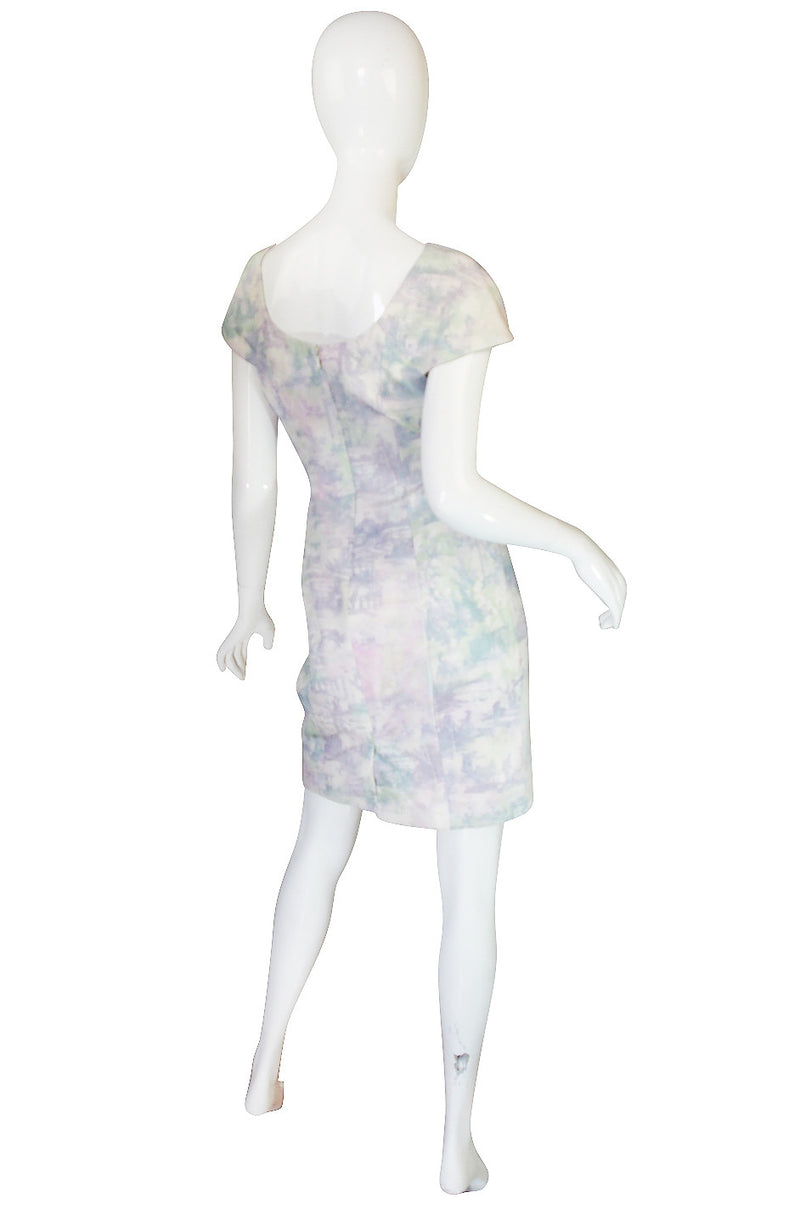 Recent Custom Watercolor Print Silk Erdem Dress – Shrimpton Couture
