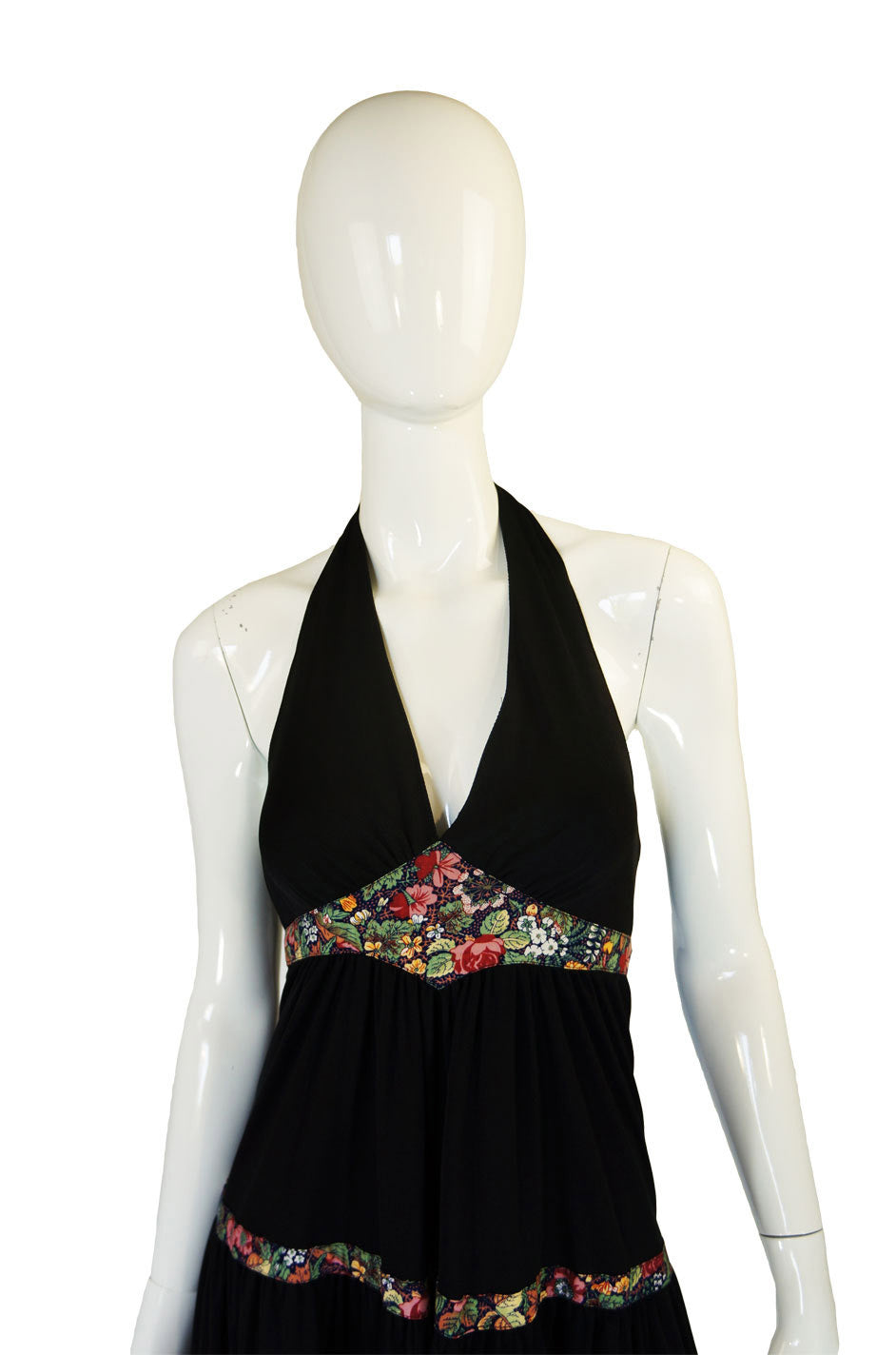 1970s Radley Jeresey Halter Dress – Shrimpton Couture