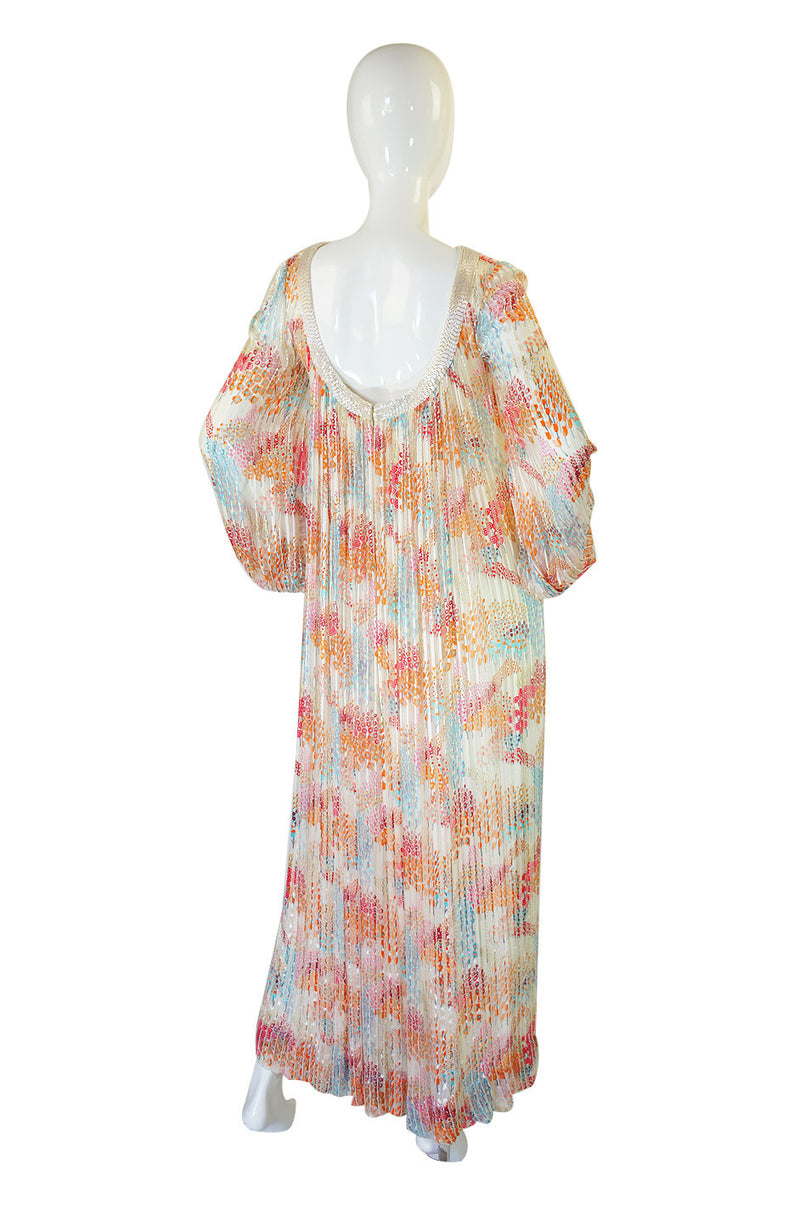 1970s Beaded Silk Alfred Bosand Dress – Shrimpton Couture