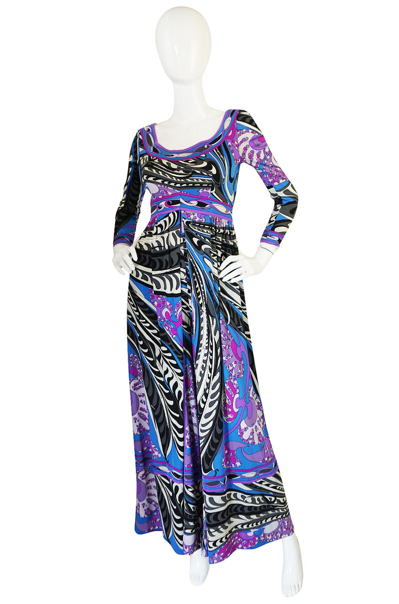 1960s Rare Emilio Pucci Silk Jersey Jumpsuit – Shrimpton Couture
