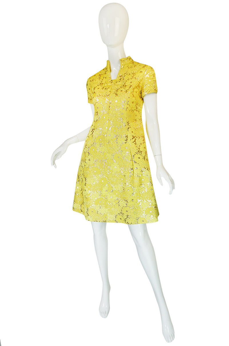 c.1968 Early Oscar de la Renta for Jane Derby Silk Dress – Shrimpton ...