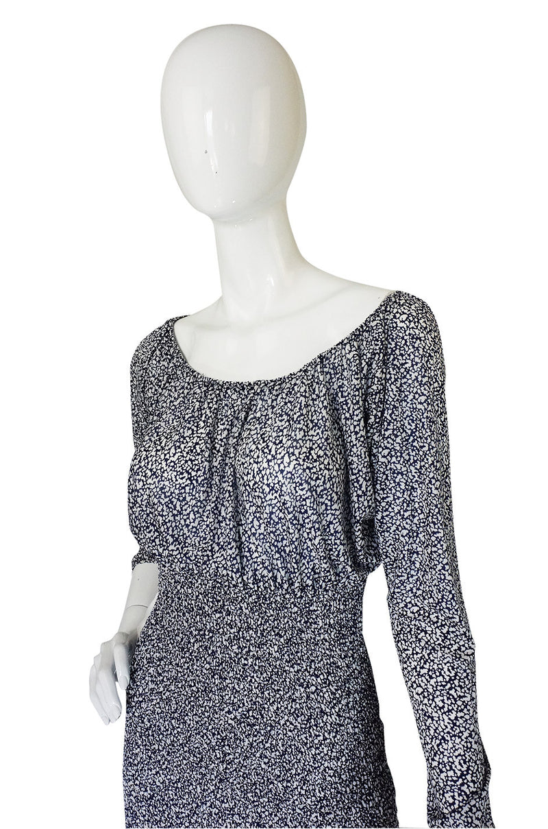 1970s Yves Saint Laurent Silk Maxi Dress – Shrimpton Couture