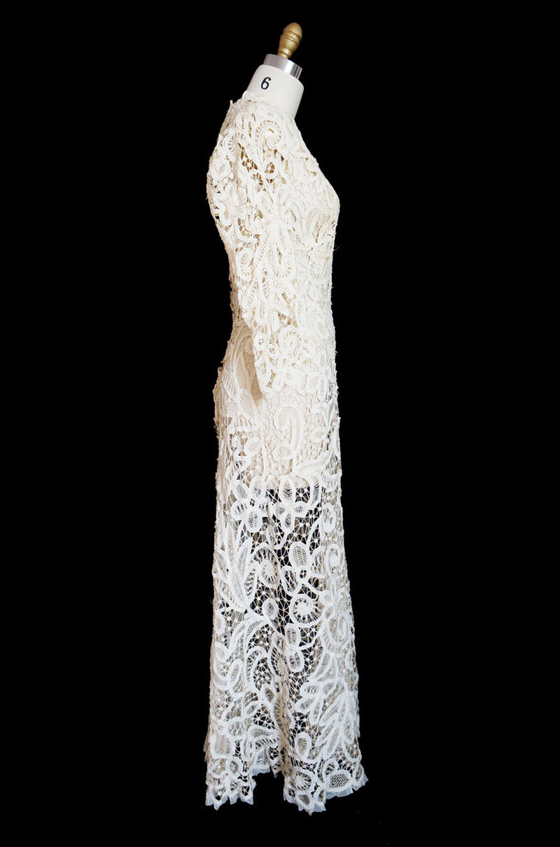 battenburg lace dress