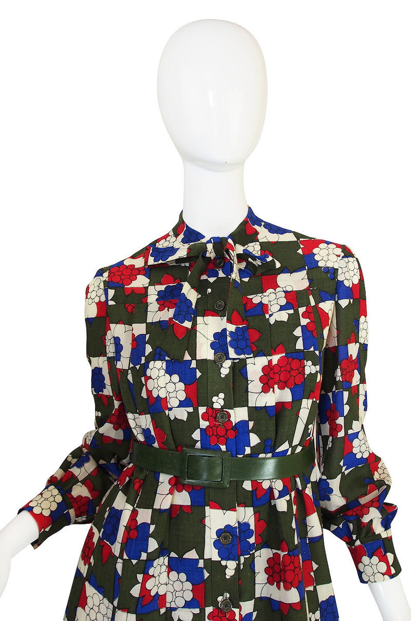 1960s Miss Dior Darling Print Challis Dress – Shrimpton Couture