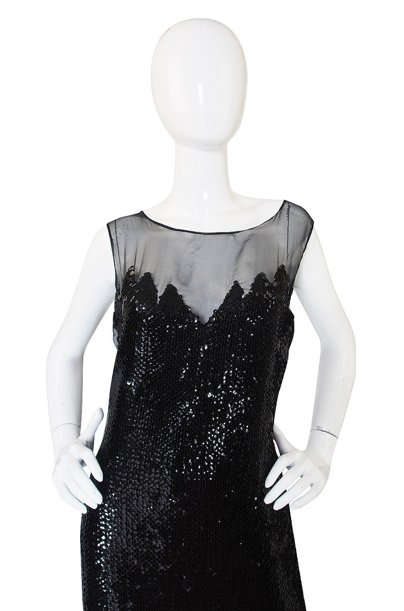 1972 Loris Azzaro Couture Sequin Gown – Shrimpton Couture