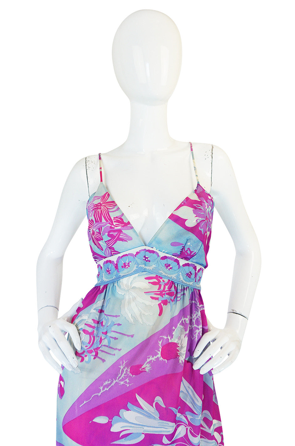 1960s Backless Floral Emilio Pucci for Formfit Rogers – Shrimpton Couture