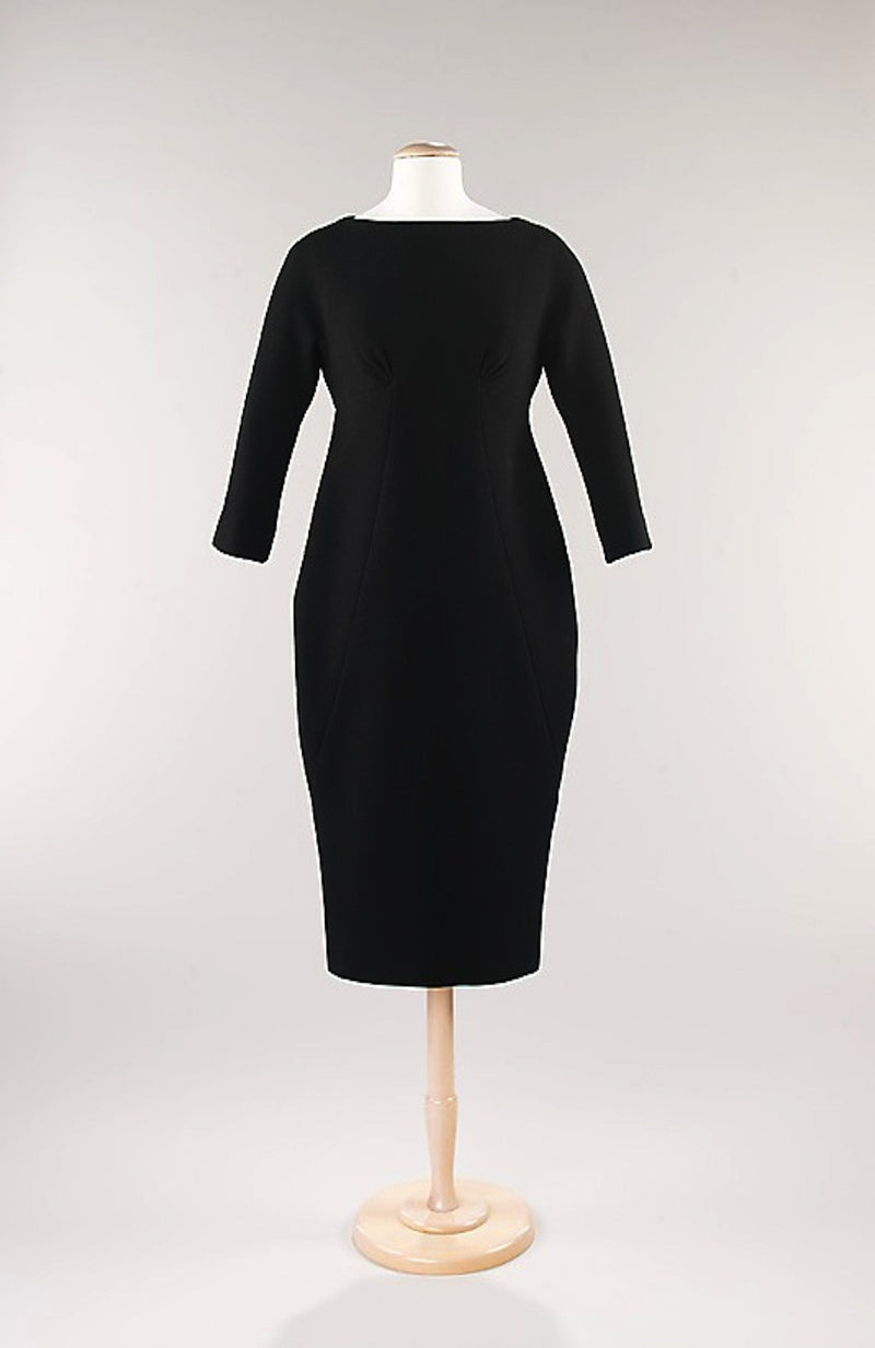 Rare 1959 James Galanos Red Felt Dress – Shrimpton Couture