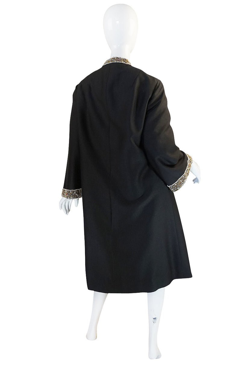 1960s Trompe L'oeil Beaded Bag Dress & Matching Coat – Shrimpton Couture