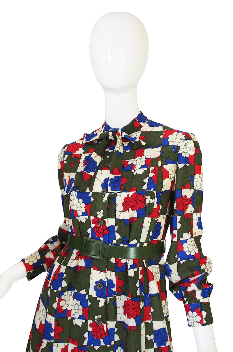 1960s Miss Dior Darling Print Challis Dress – Shrimpton Couture