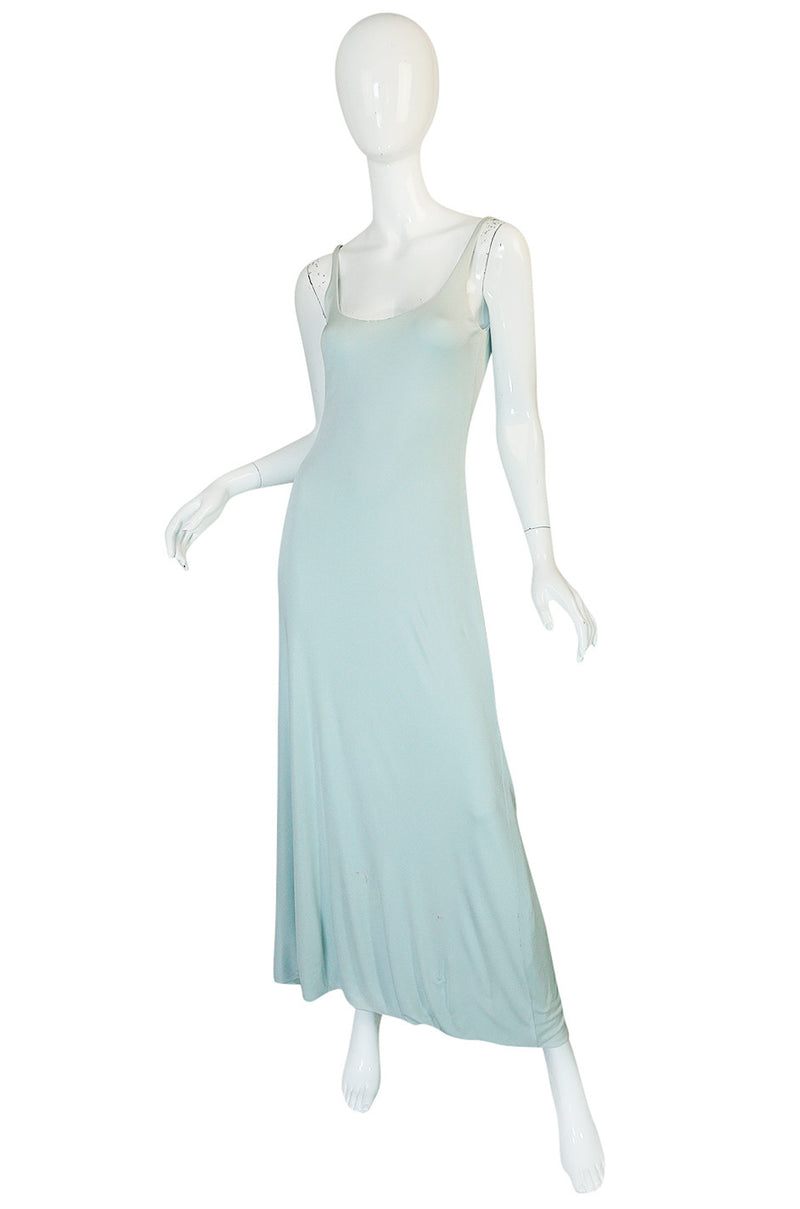 c1971 Baby Blue Halston Dress & Jacket – Shrimpton Couture
