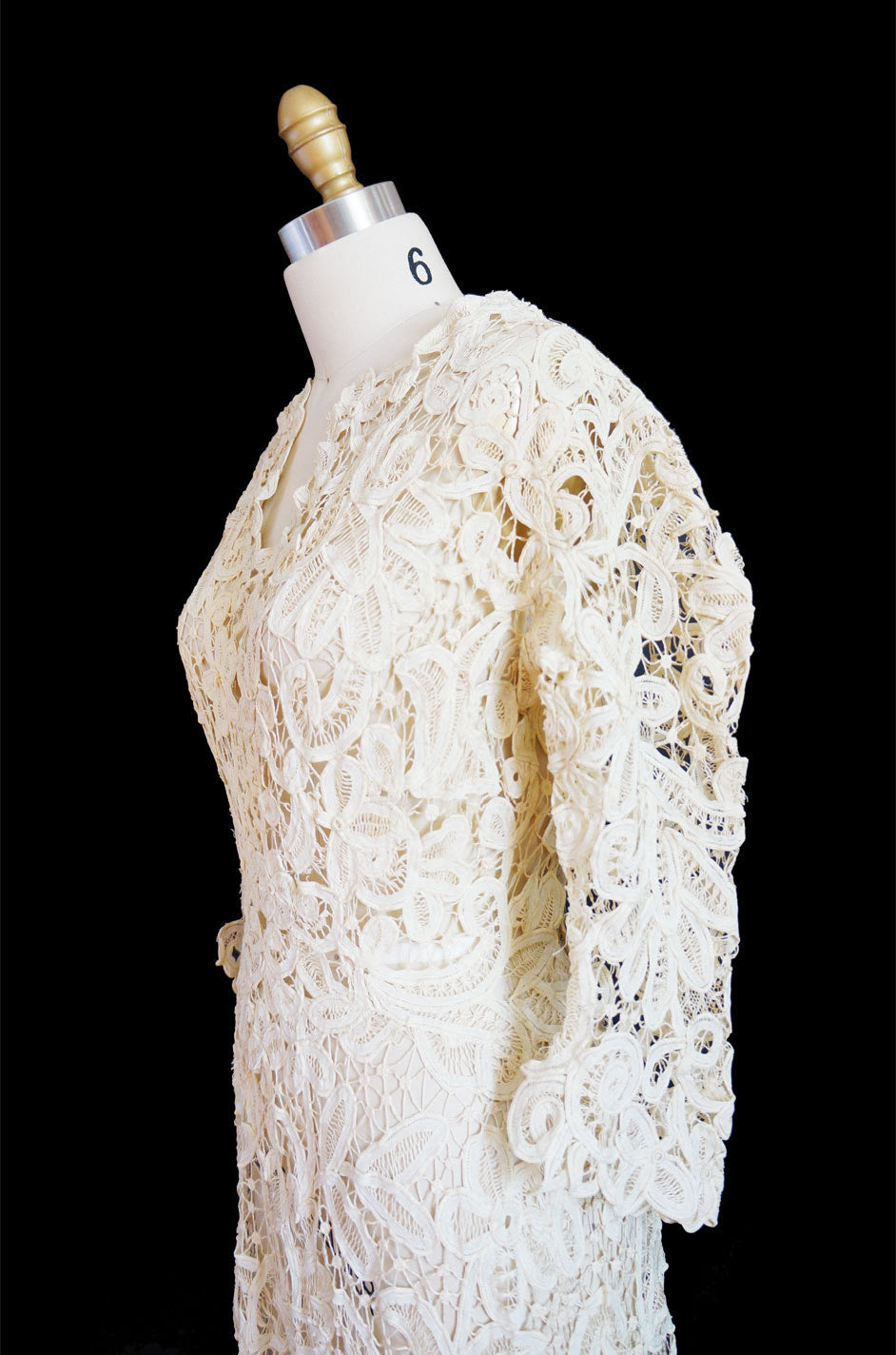 c.1905 Amazing Battenburg Lace Dress – Shrimpton Couture