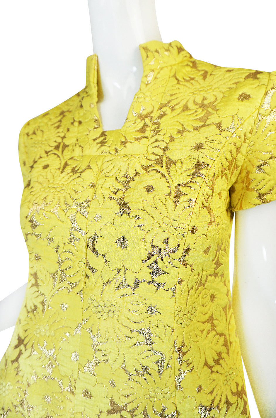 c.1968 Early Oscar de la Renta for Jane Derby Silk Dress – Shrimpton ...