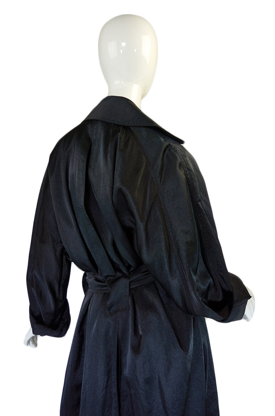 1980s Alaia Over-Size Black Trench Coat – Shrimpton Couture