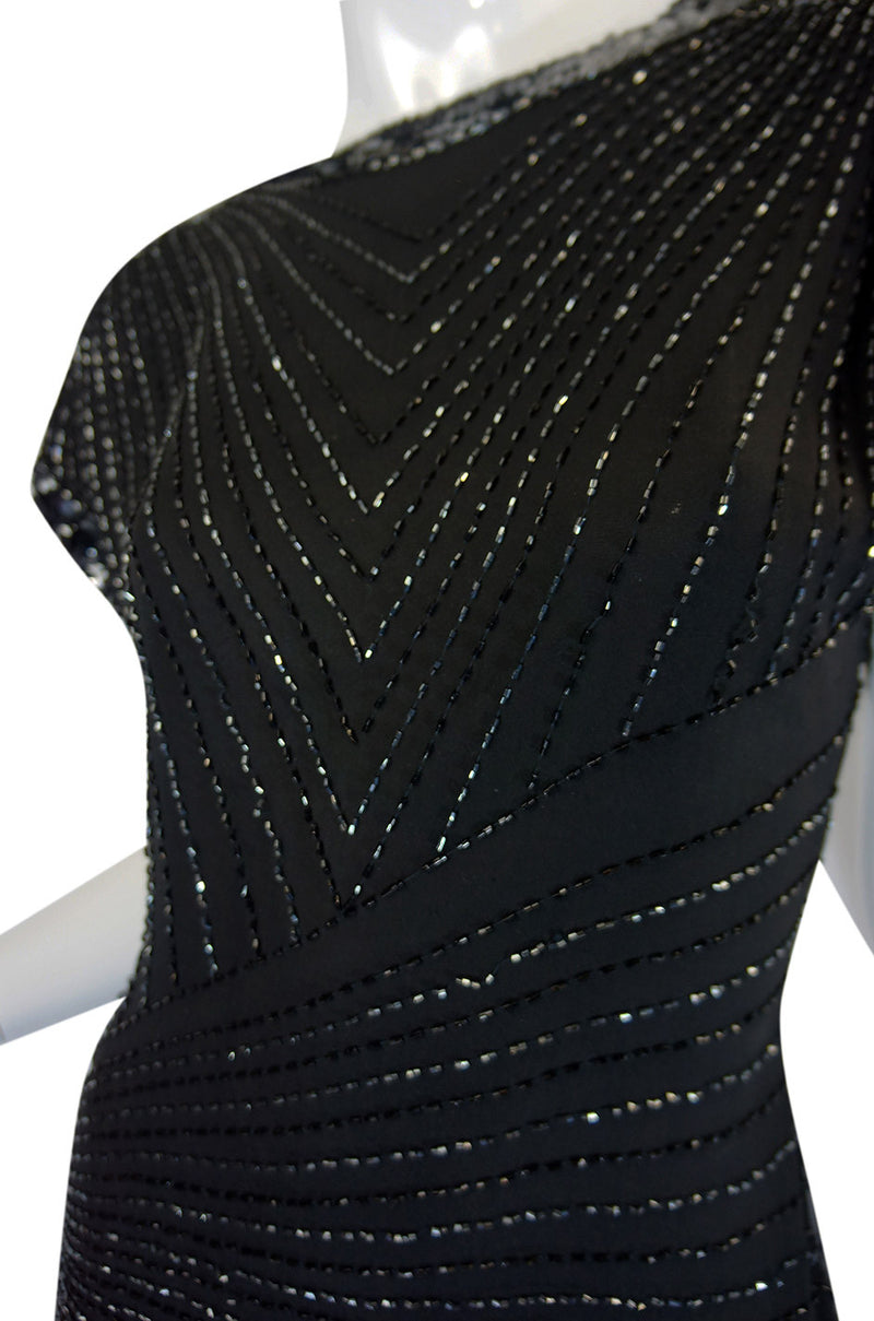 Late 1970s Backless Cassini Silk Dress – Shrimpton Couture