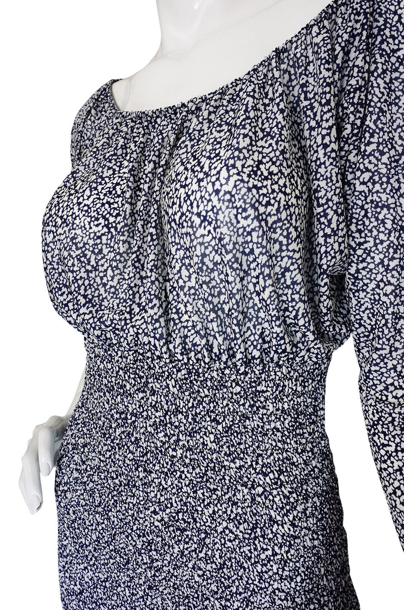 1970s Yves Saint Laurent Silk Maxi Dress – Shrimpton Couture
