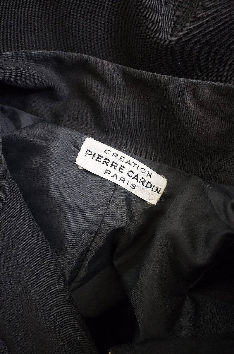 1960s Pierre Cardin Canvas Logo Coat – Shrimpton Couture
