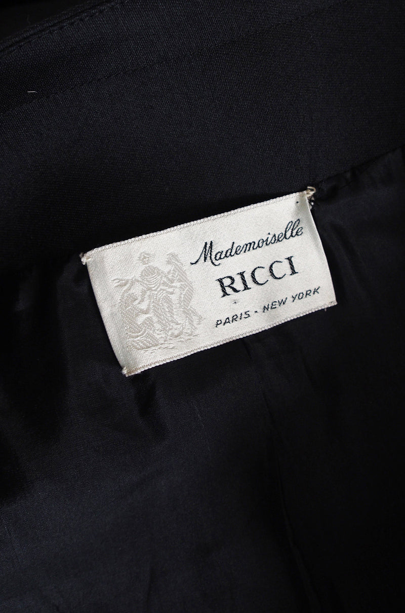 だきます Nina Ricci シルク Pleated-waist ジャケット kqSaV