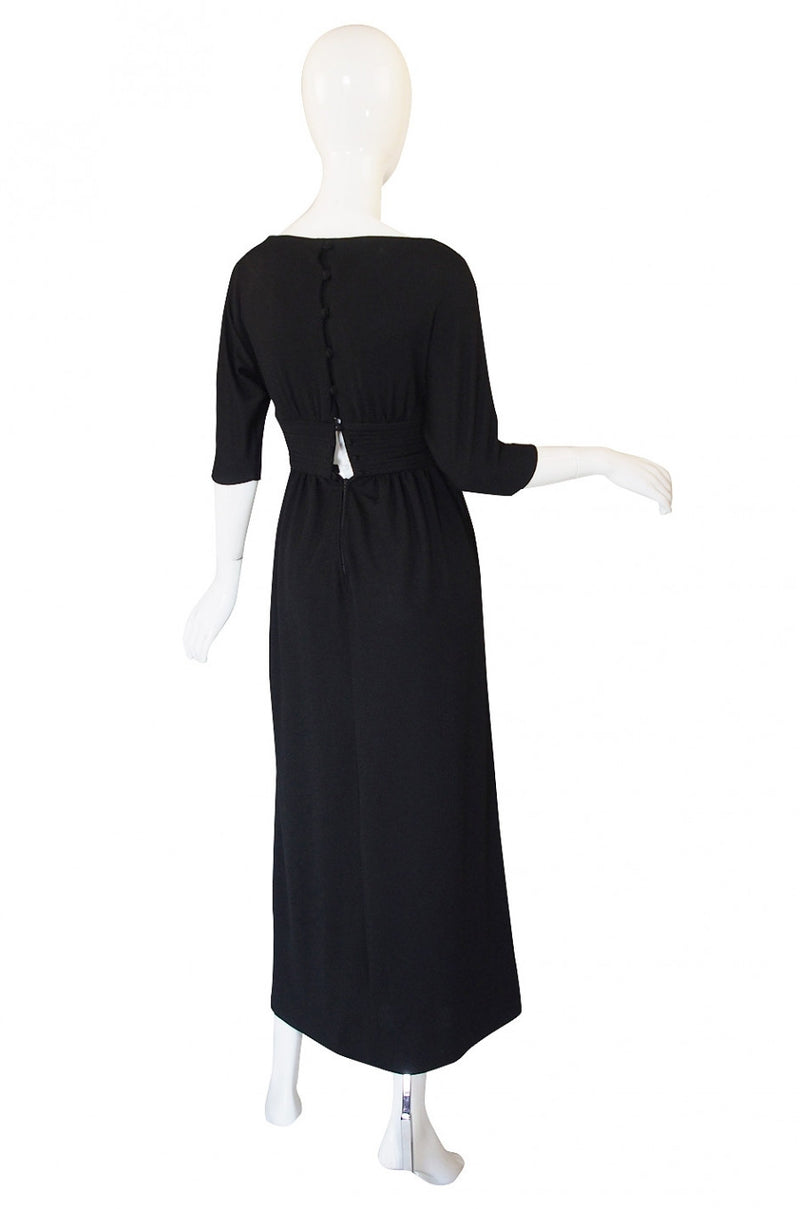 1960s Donald Brooks Crepe Jersey Dress – Shrimpton Couture