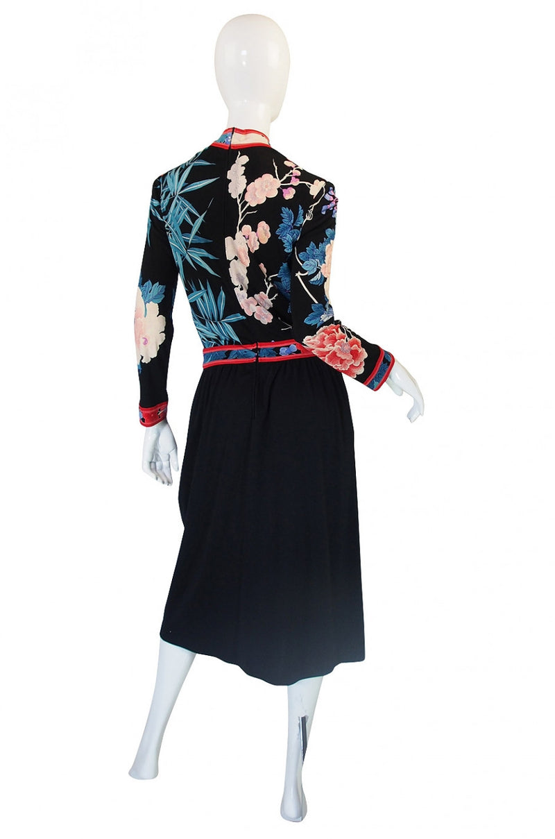 1970s Leonard Silk Jersey Dress – Shrimpton Couture