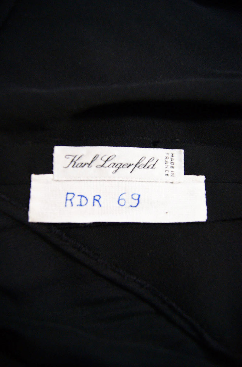 1980s Karl Lagerfeld Runway Piece – Shrimpton Couture