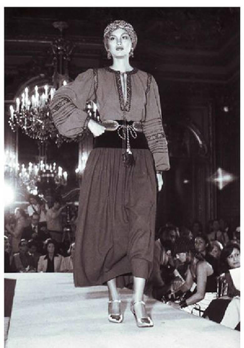 yves saint laurent russian collection 1976