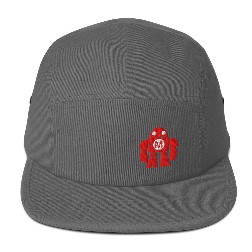 5 panel cap grey front 6750dd39d1b6c